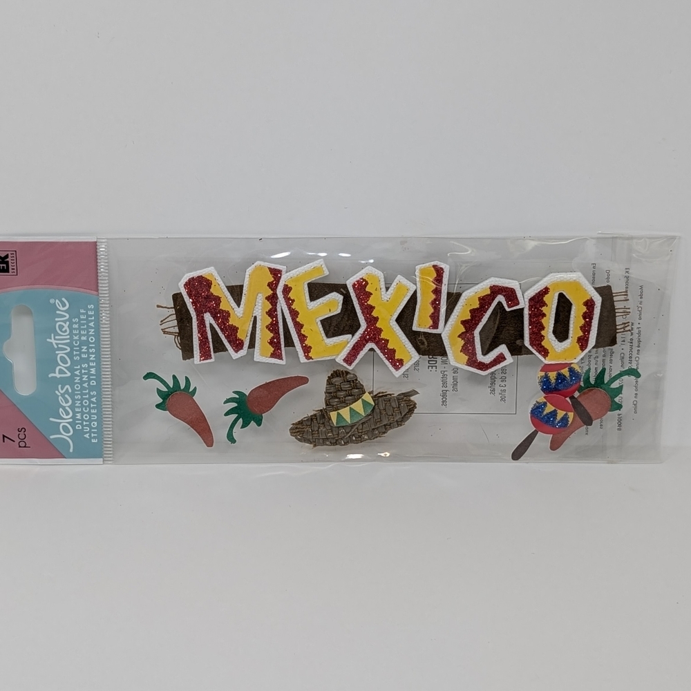 Jolee's Boutique Stickers Mexico Scrapbooking Junk Journal